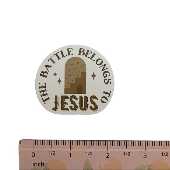 Jesus Vinyl Sticker - Picture 2 of 2